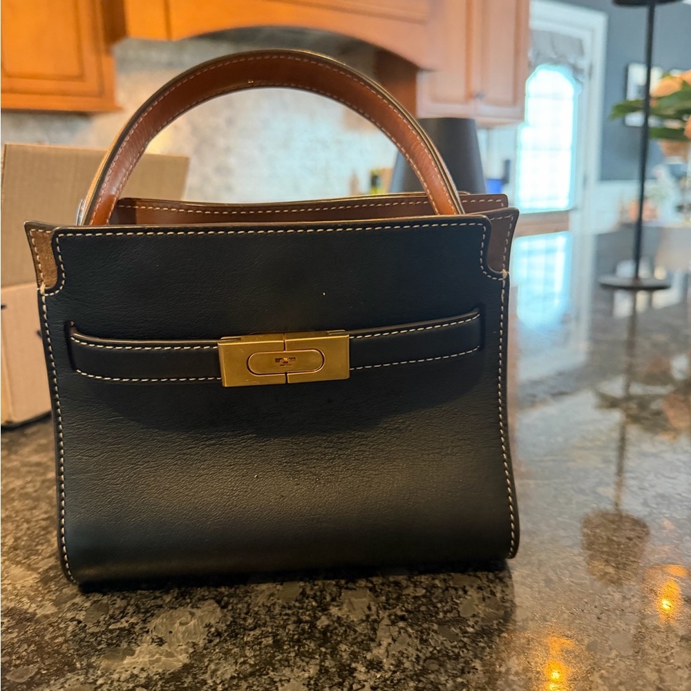 Tory Burch petit Lee RADZIWILL Black and Brown - Picture 6 of 8